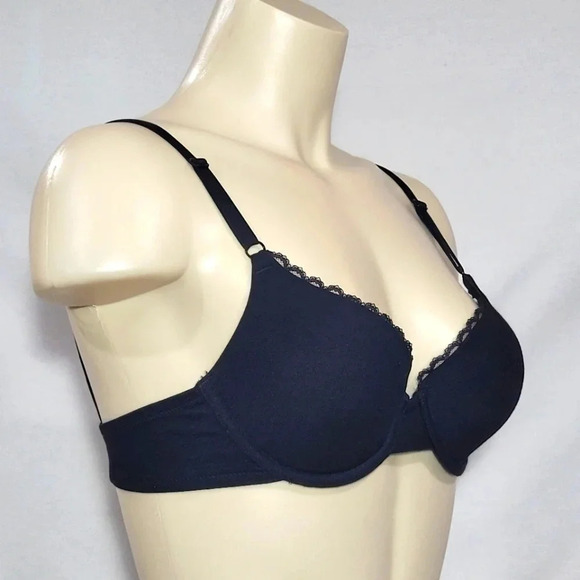 38C Bestform 5005553 5553 Average Padded Underwire Bra Black  New with Tags - Picture 2 of 3
